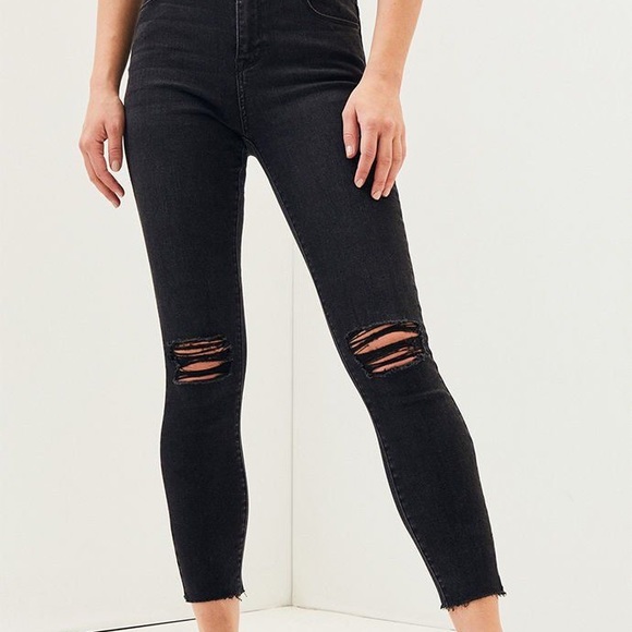 Pacsun High Rise Black Ankle Jeggings - Picture 15 of 16
